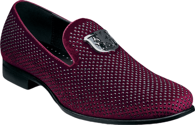 Men's Swagger Studded Ornament Slip-on Loafer