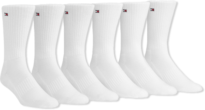 6-Pack Cushion Sole Sports Crew Socks