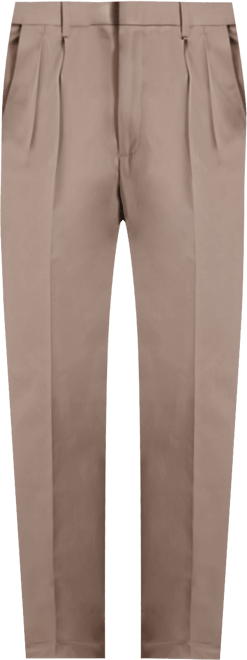 Men's Iron Free Premium Khaki Classic-Fit Pleated Pant