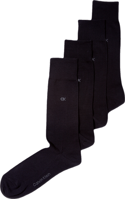 Men's Socks, 4 Pack Solid