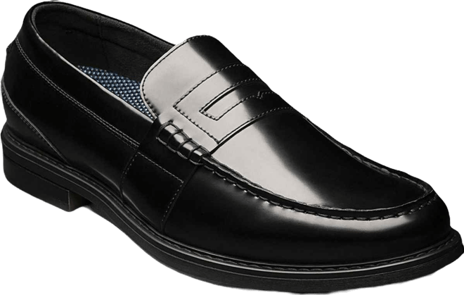 Lincoln Men's Moc Toe Penny Loafer