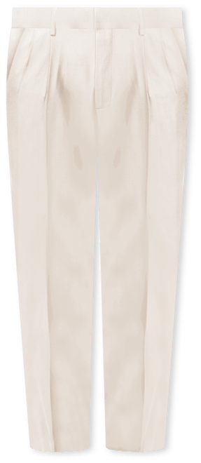 Men's Big & Tall Easy Classic Pleated Fit Khaki Stretch Pants