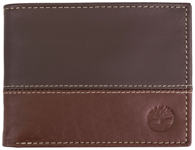 Men's  Two-Tone Commuter Wallet