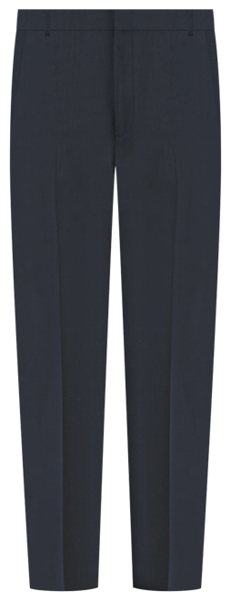 Men's Premium Comfort Stretch Classic-Fit Solid Flat Front Dress Pants