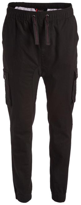 Men's Cotton Stretch Twill Cargo Joggers