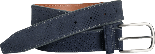 Perfed Suede Belt