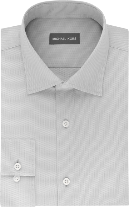 Men's Regular Fit Comfort Stretch Dress Shirt