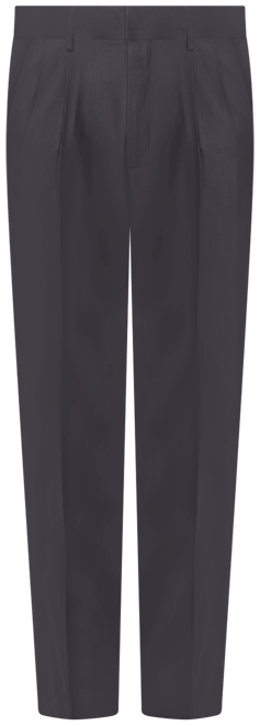 Men's Eclo Stria Classic Fit Pleated Hidden Expandable Waistband Dress Pants