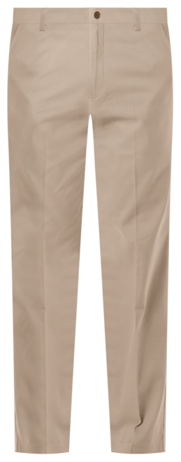 Men's Big & Tall Easy Classic Fit Khaki Stretch Pants