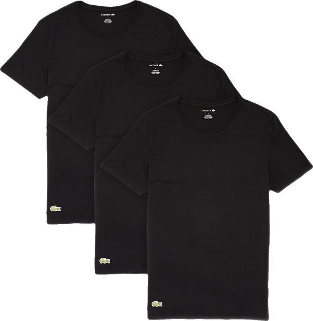 Men's 3-Pack Essential Cotton Crew Neck Regular Fit Undershirts