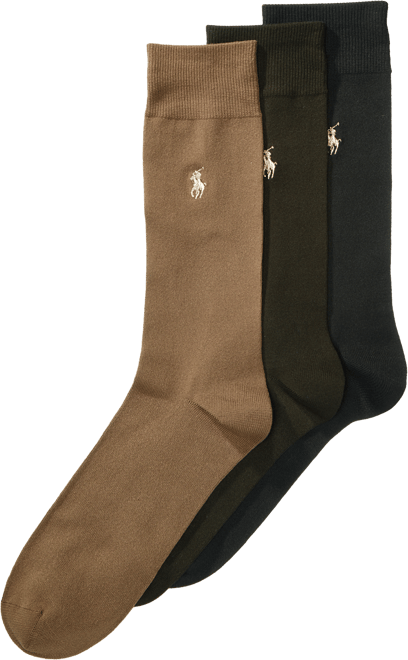 Men's 3-Pk. Extended Size Supersoft Dress Socks