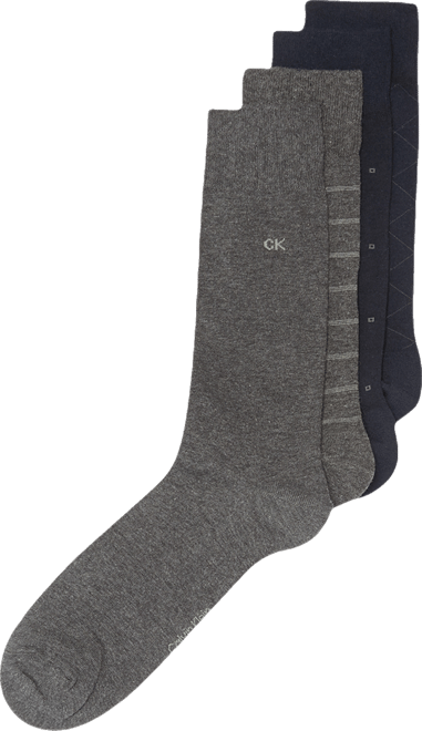 4-Pack Patterned Dress Socks
