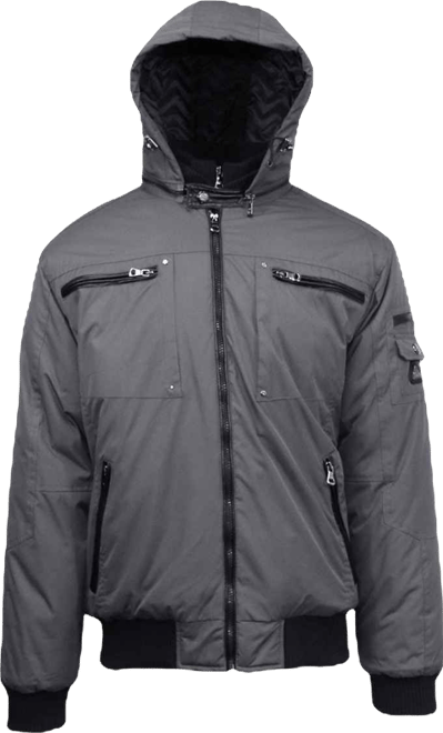 Spire By Galaxy Men's Heavyweight Moto Jacket