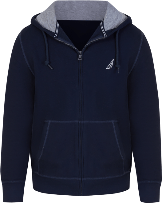 Men's Classic-Fit Super Soft Knit Fleece Zip Hoodie