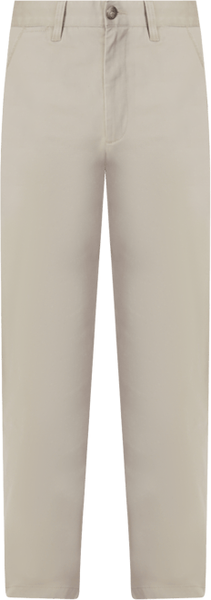 Men's Classic-Fit Stretch Solid Flat-Front Chino Deck Pants