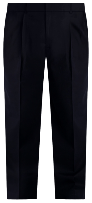 Men's Big & Tall Iron Free Premium Khaki Classic-Fit Pleated Pant