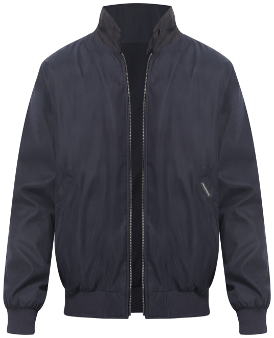 Microfiber Bomber Jacket
