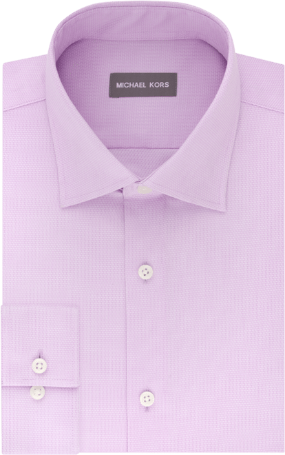 Men's Regular Fit Comfort Stretch Dress Shirt