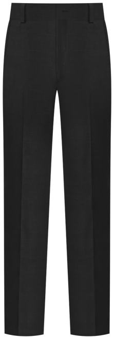 Men's Eclo Stria Classic Fit Flat Front Hidden Expandable Dress Pants