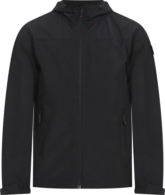 Men's All-Season Lightweight Stretch Hooded Rain Jacket