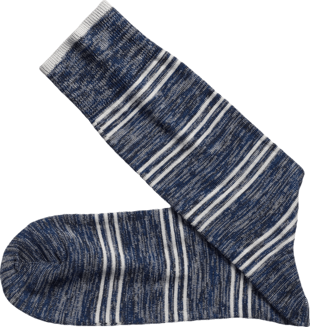 Heather Stripe Socks