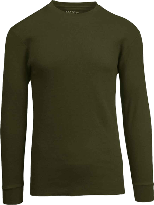 Men's Waffle Knit Thermal Shirt