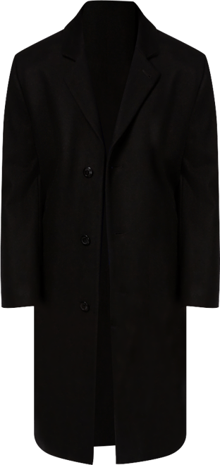 Men Signature Wool-Blend Overcoat