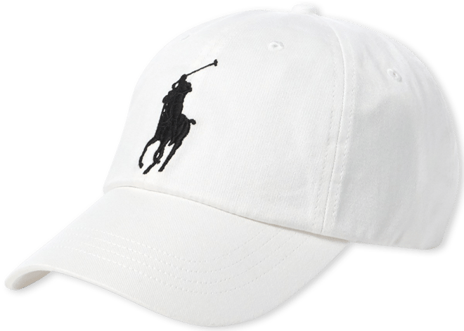 White polo deals hat