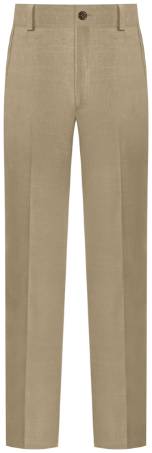 Men's Eclo Stria Classic Fit Flat Front Hidden Expandable Dress Pants