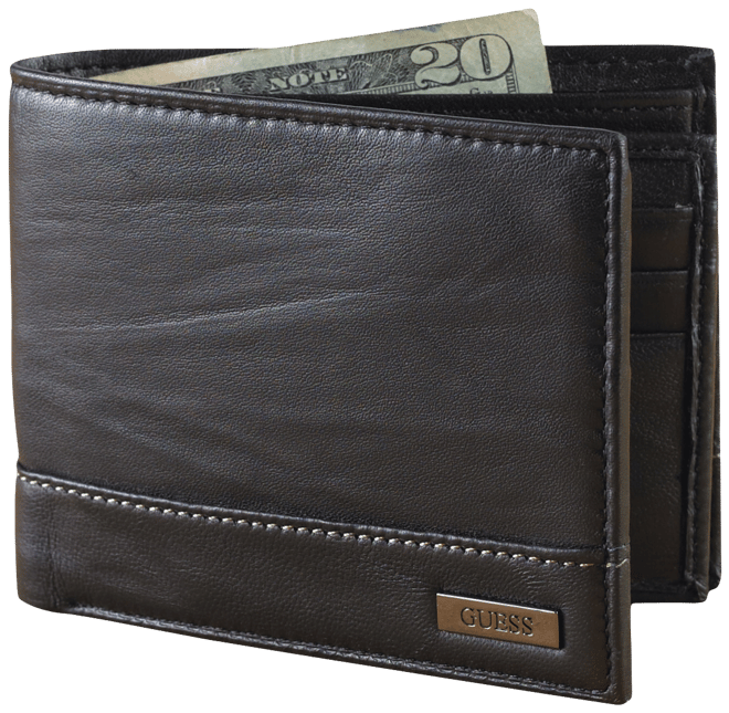 Gucci 100% Leather Brown Men's Bifold Wallet