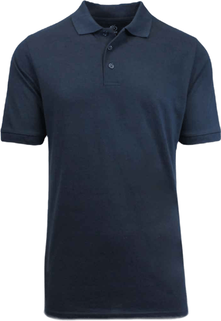 Men's Short Sleeve Pique Polo Shirts