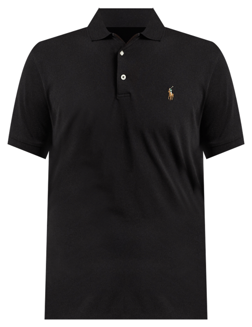Men's Slim-Fit Soft Cotton Polo Shirt