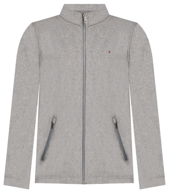 Men's Soft-Shell Classic Zip-Front Jacket