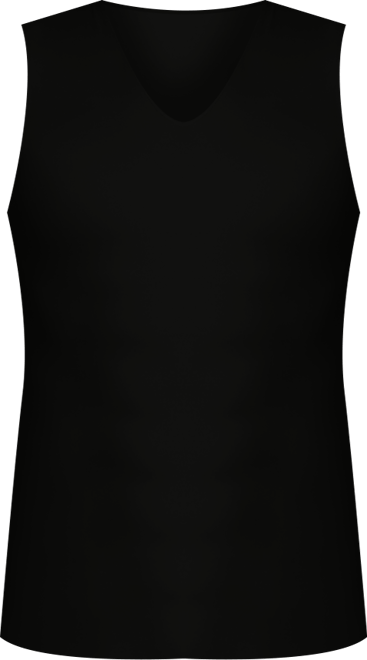 Insta Slim Men's Compression Sleeveless V-Neck T-Shirt