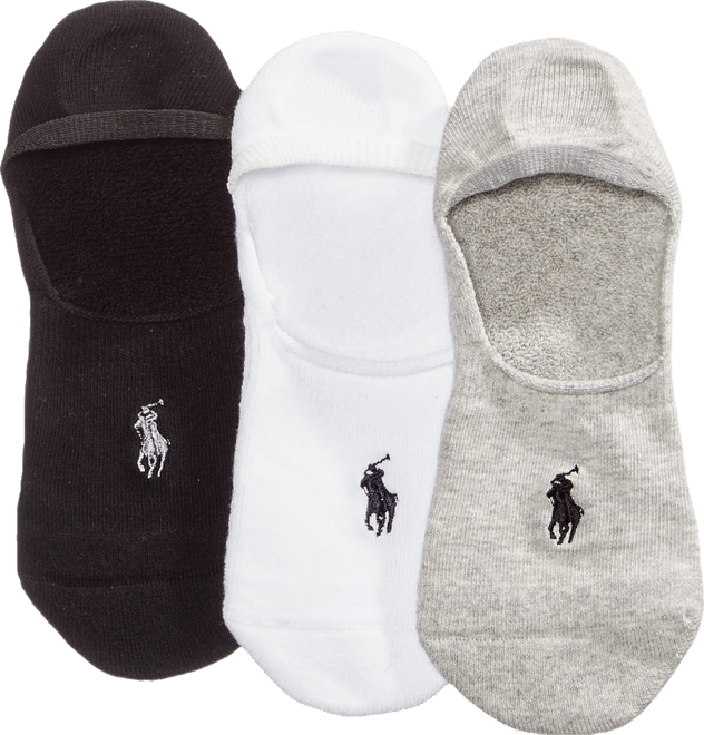 Men's 3-Pk. Sneaker Liner Socks