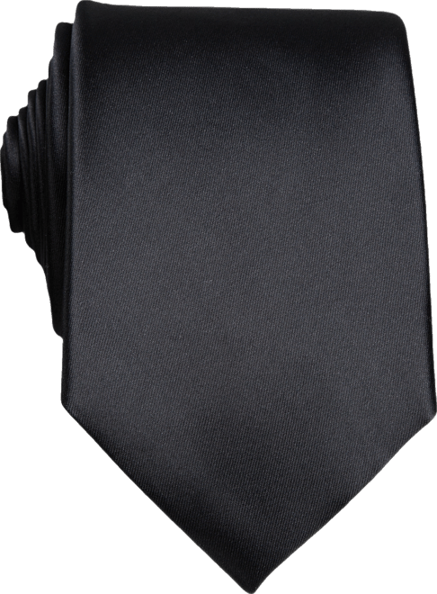 Men's  Satin Solid Tie