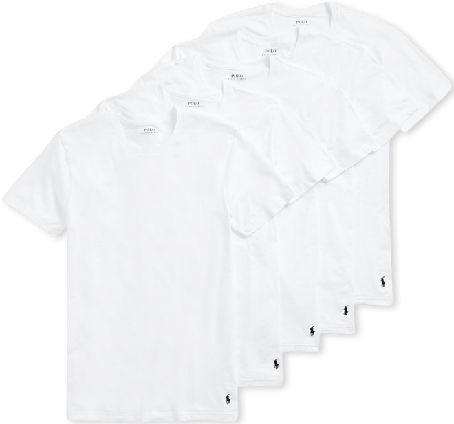 Men's 5-Pack Crew-Neck Undershirts