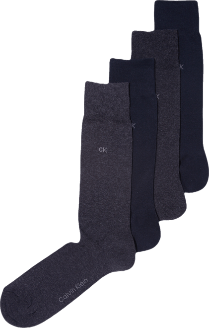 Men's Socks, 4 Pack Solid