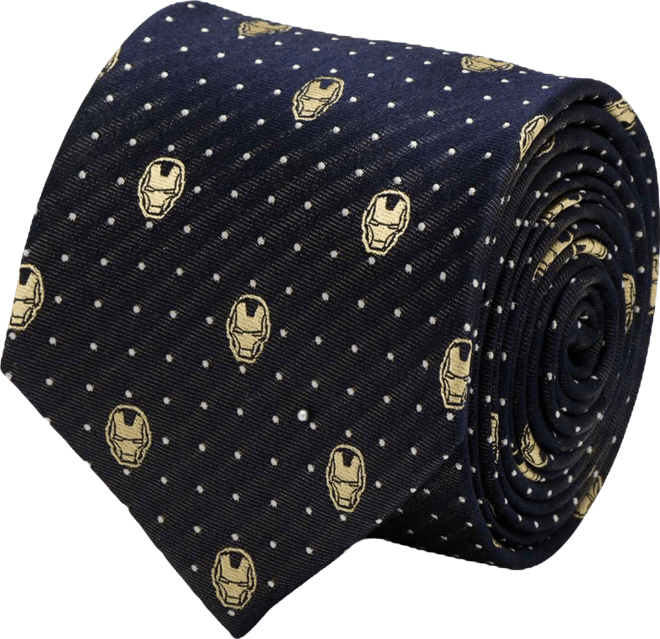 Iron Man Dot Men's Tie