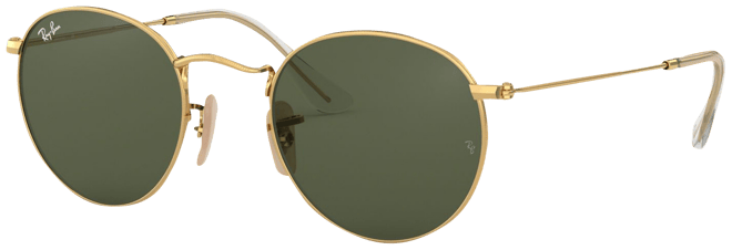 Round Metal Sunglasses, RB3447N 53