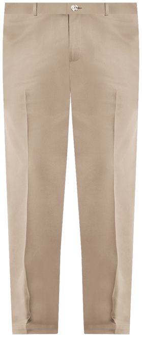 Haggar Men's Premium No Iron Khaki Classic Fit Flat Front Hidden Expandable  Waist Pant - Macy's