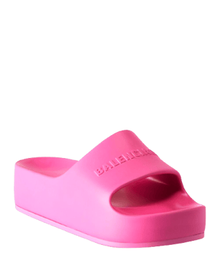 Women's Chunky Platform Slide Sandals