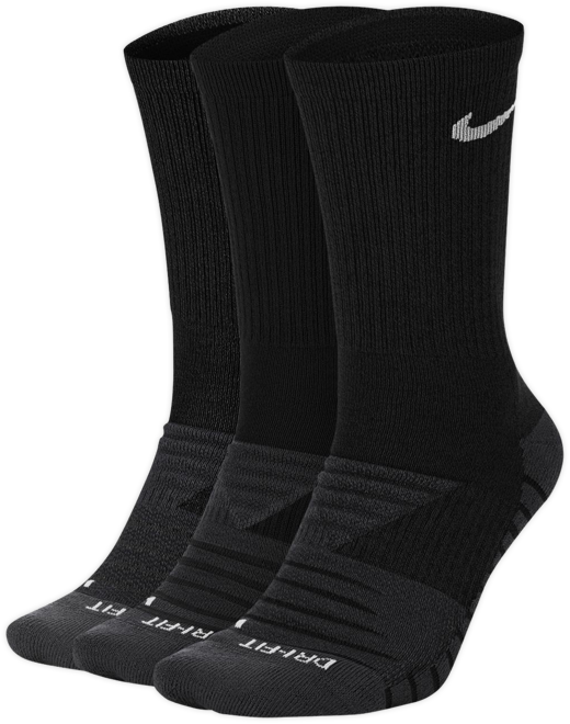 Nike Everyday Max Cushioned Training Crew Socks (3 Pairs)