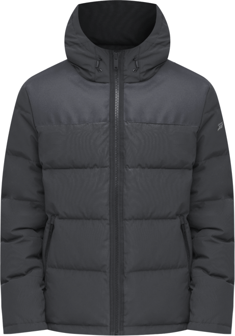 Men's Mixed-Media Puffer Coat, Created for Macy's