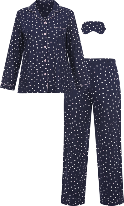 Women's Plus Size Pajama Set, 3 Piece