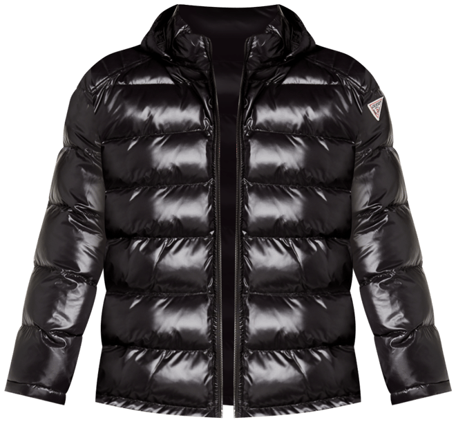 Michael Kors Men's Shiny Hooded Puffer Jacket