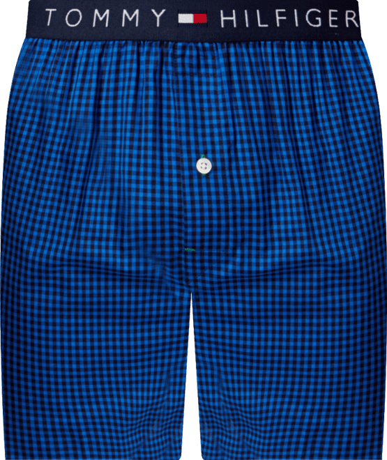 Men's Flag Logo Printed Cotton Boxers