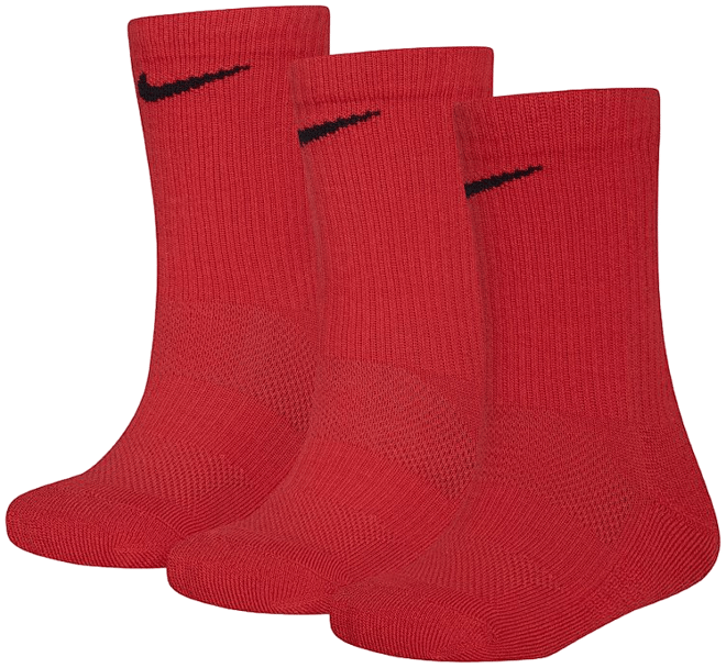 Boys Nike 3 Pack Elite Basketball Crew Socks