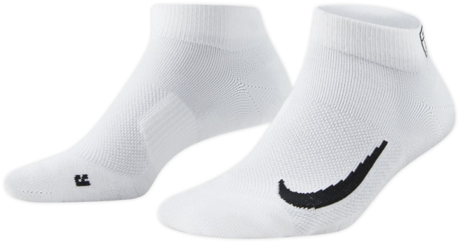 Nike Multiplier Low Golf Quarter Socks (2 Pairs)