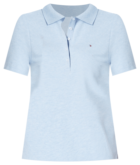 TOMMY HILFIGER - Women's slim polo shirt with signature collar